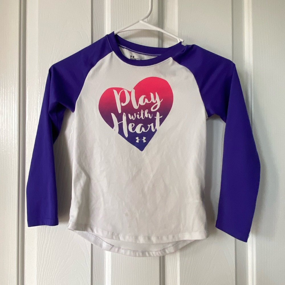 Girls Under Armour Shirt Size 6
